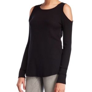 NEVER WORN- Splendid Thermal Black Cold Shoulder!!